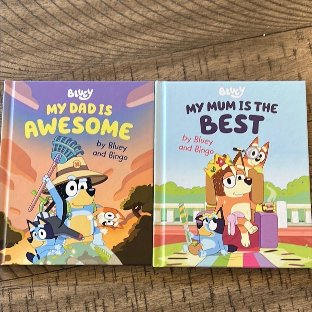 Kids Book Set My Dad is Awesome & My Mum is the Best. Great Family gift! 🎁